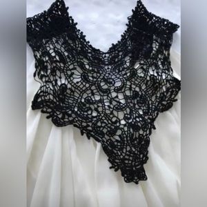 Evening/Cocktail Dress in Soft White  By: FUN and FLIRT Sleeveless